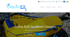 Desktop Screenshot of liquidexpeditionsrafting.com